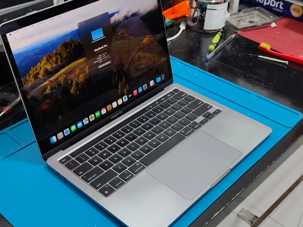 Apple Macbook Pro A2338 2022 M2 16gb Ram Ssd 500gb Touchbar - Imagem 2