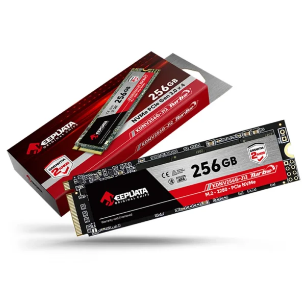 SSD 256GB Keepdata, M.2 2280, Pcie Gen3x4 Nvme, Leitura 2400mb/s, Gravação 1700mb/s - KDNV256G-J12